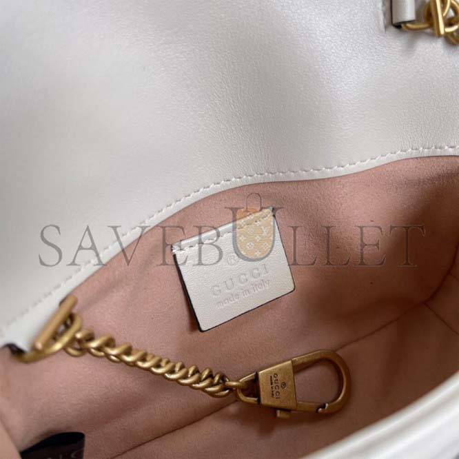 g*u*i marmont matelasse leather S*per mini bag 476433 (16.5*10*5cm)